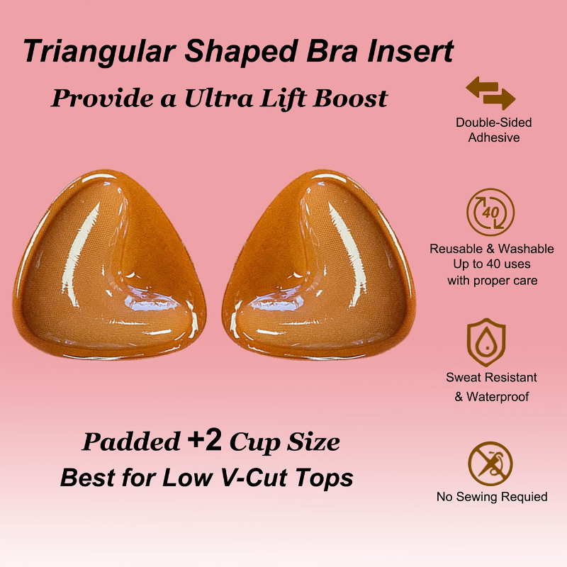Push Up Bra Silicone - Kave 1/2 paia di reggiseno adesivo
