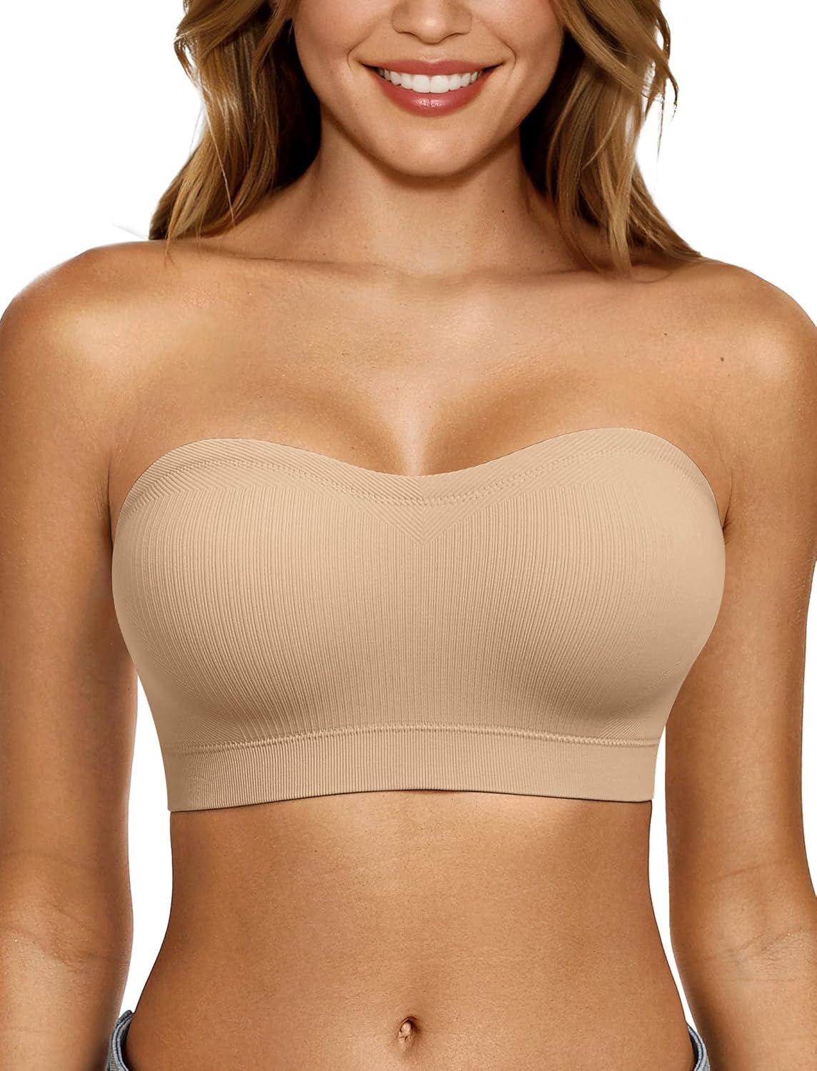 Underwire Bra Padded - Reggiseni push-up senza spalline LetsJoli per