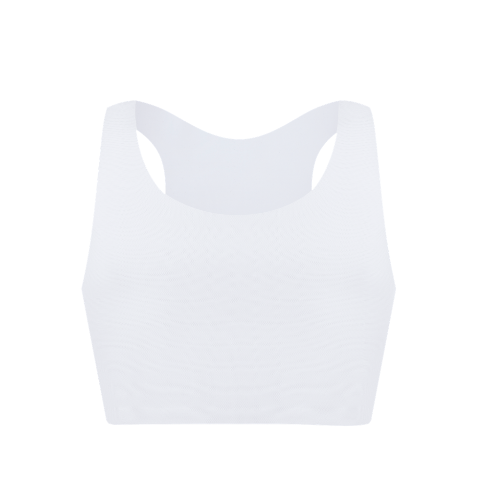 T Shirt Bra Seamless - Reggiseno sportivo compressivo senza cuciture, traspirante,