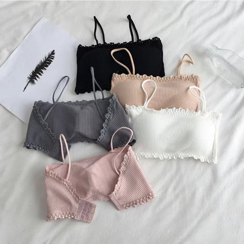T Shirt Bra Seamless - Reggiseno in cotone da donna, reggiseno