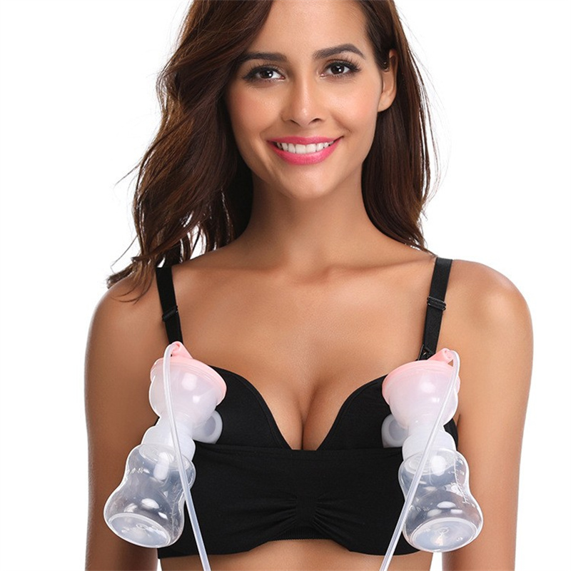 Nursing Bra Clip - Reggiseno per allattamento con pompaggio a