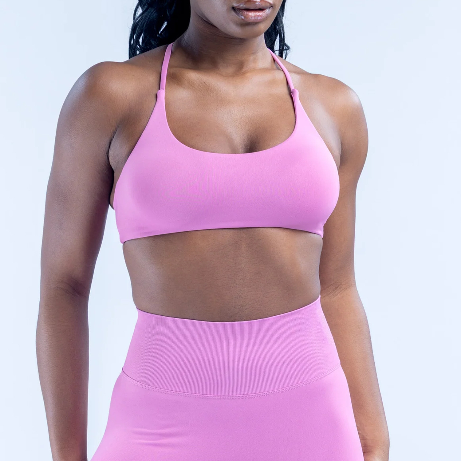 Sports Bra Racerback - Reggiseno Sportivo Senza Cuciture con Logo,