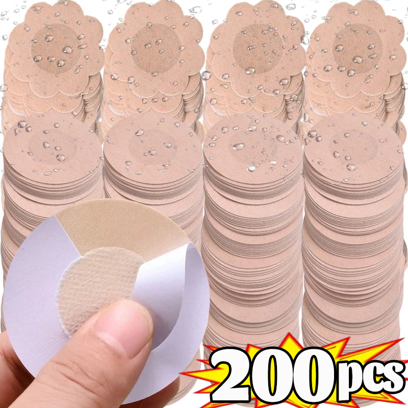 Strapless Bra Adhesive - 10/200 Pezzi Copricapezzoli Adesivi per Donna,