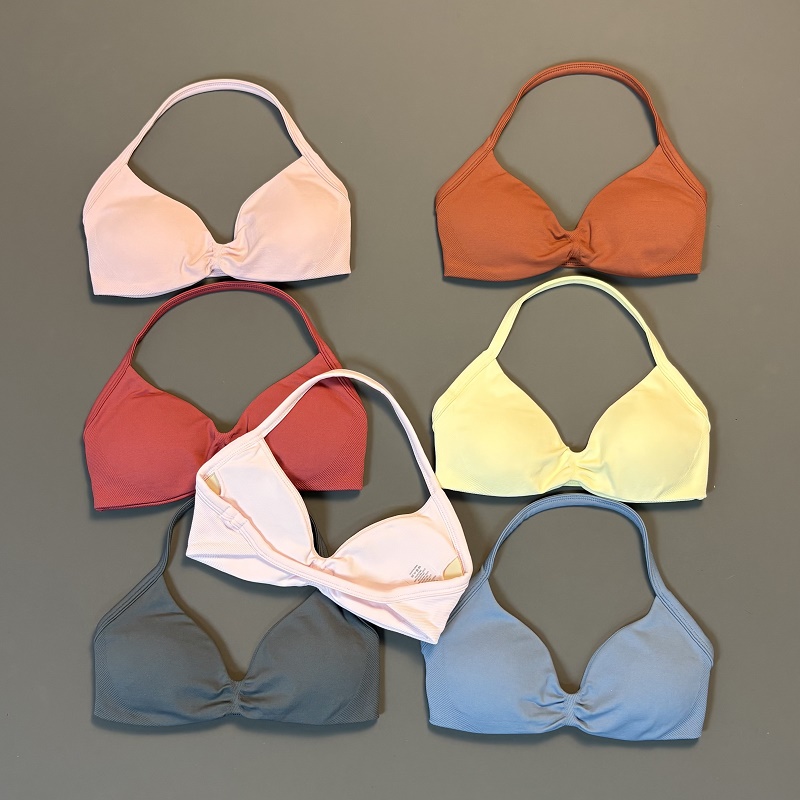 Sports Bra Racerback - Reggiseno Sportivo HISTELLO Senza Cuciture, Intimo