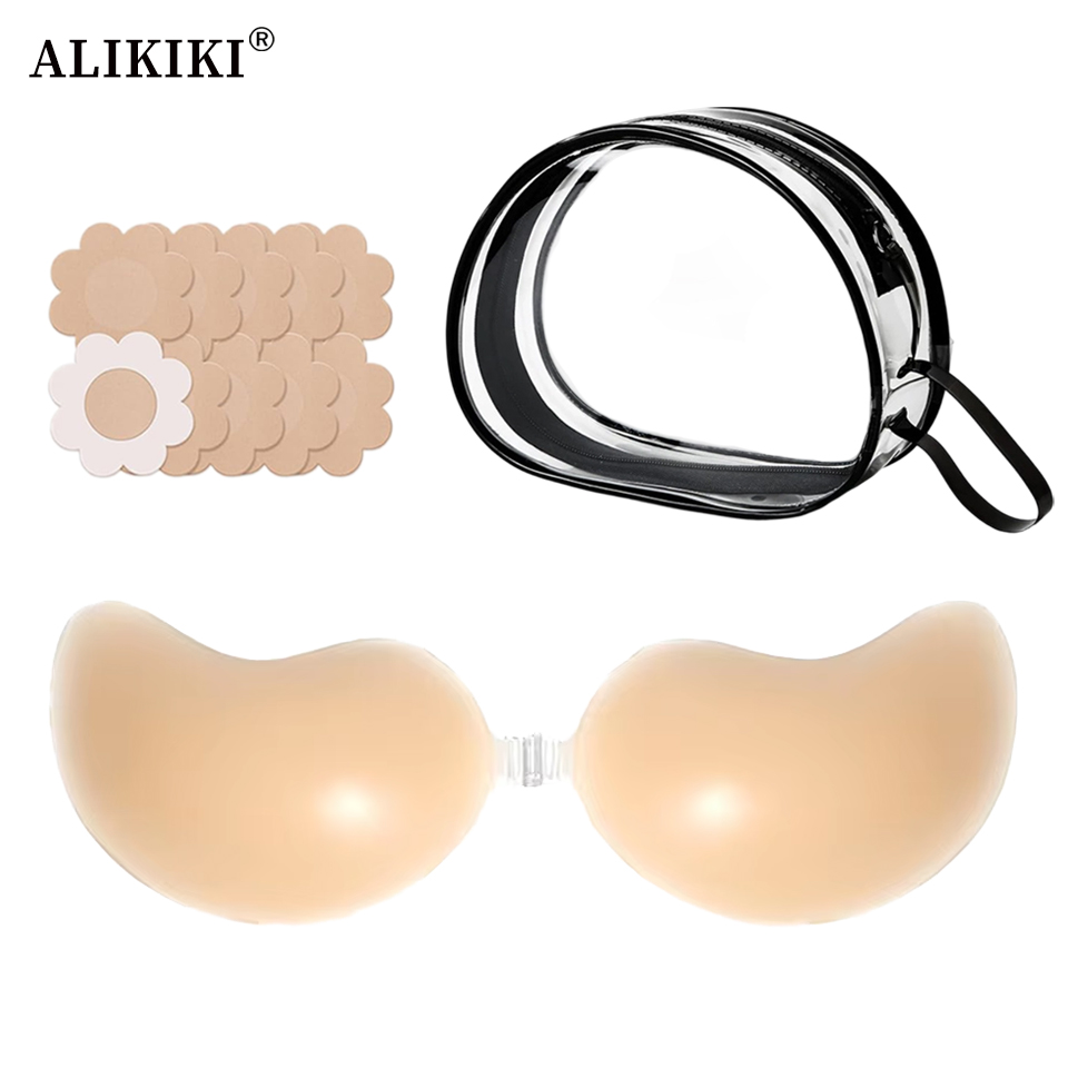 Backless Bra Sticky - Set di reggiseno invisibile adesivo e