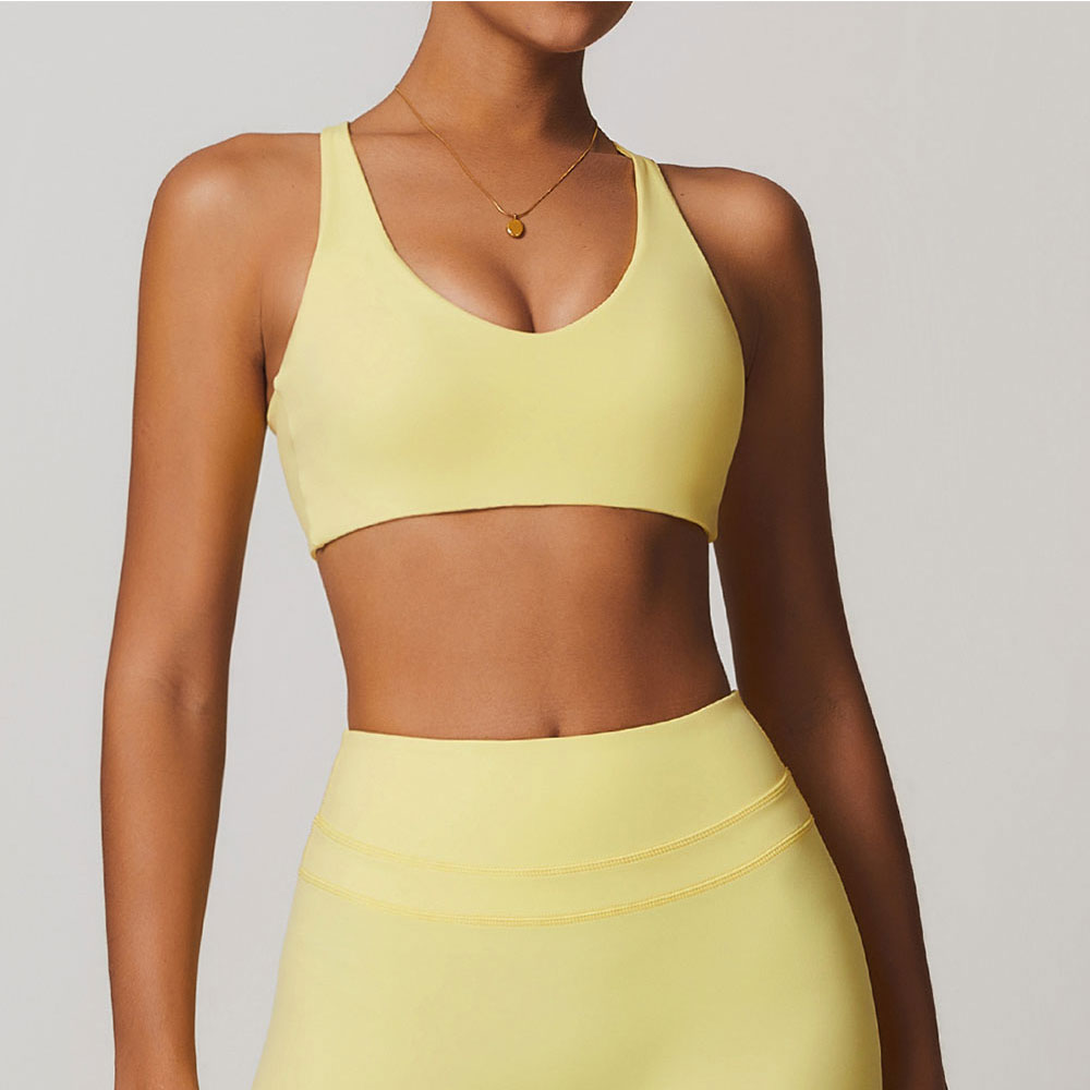 Plunge Bra Push Up - JUREN reggiseno sportivo donna reggiseno Fitness