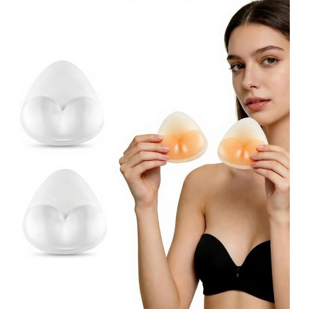 Push Up Bra Silicone - Inserti per reggiseno in silicone, cuscinetti