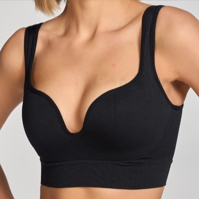 Underwire Bra Padded - Gilet sportivo 3D traspirante senza anello