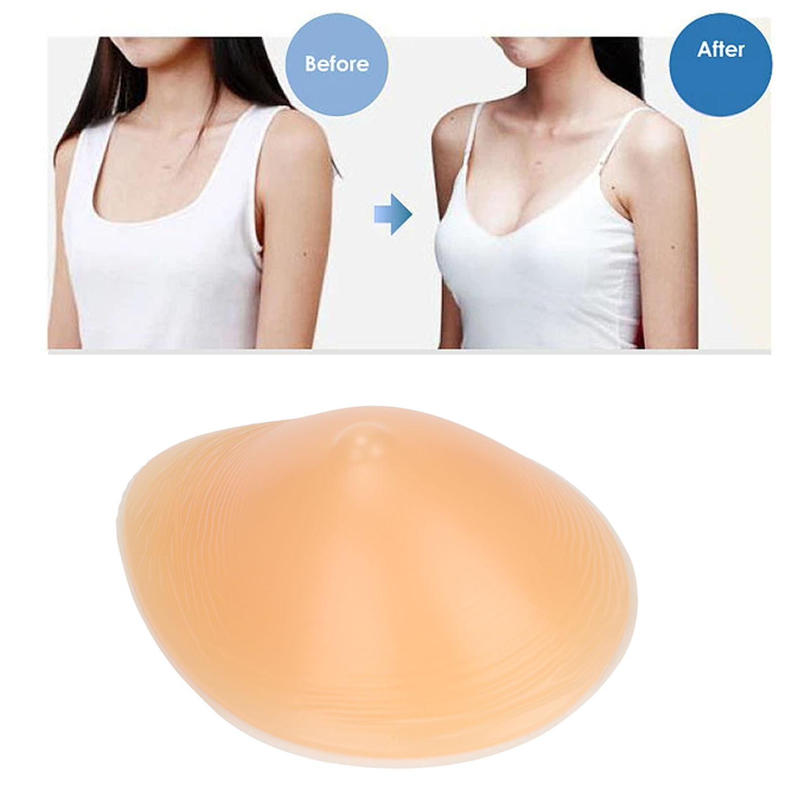 Mastectomy Bra Pocket - Inserti per Reggiseno in Silicone da