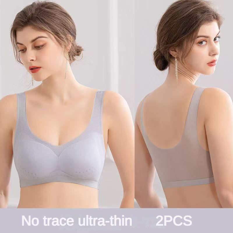 Sleep Bra Bralette - 2 pezzi reggiseno sexy lingerie taglie