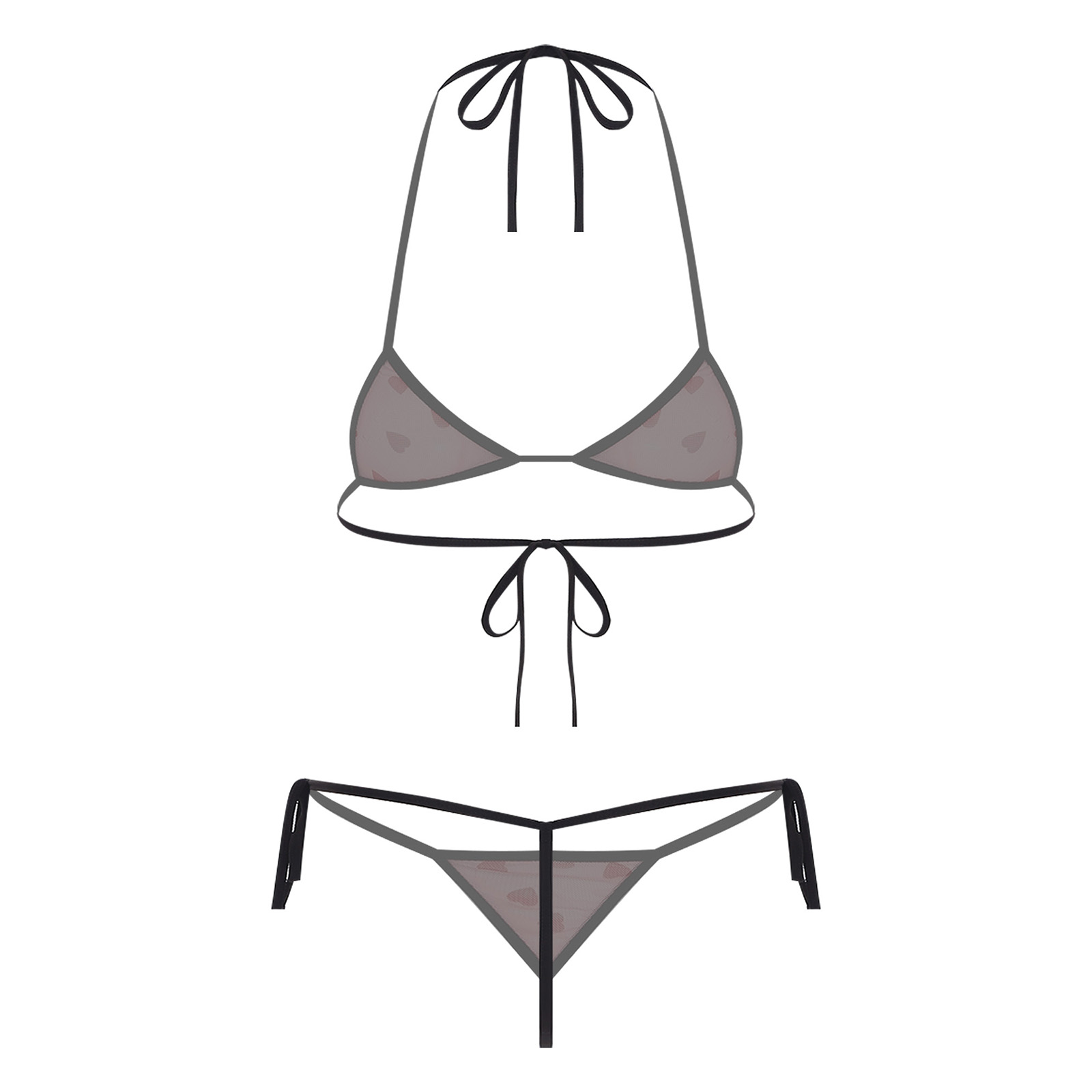 Set intimo da donna micro mini - Sheer Bra Lace recensione e prezzo