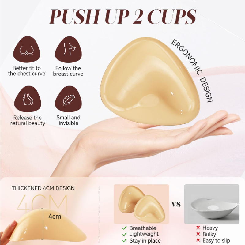 Kave 1/2 paia di reggiseno ade - Push Up Bra Silicone recensione e prezzo