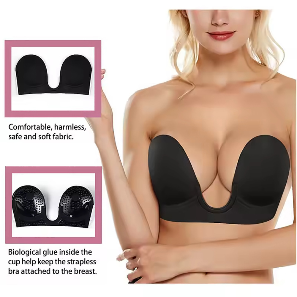 Reggiseno Invisibile Push-Up S - Backless Bra Sticky recensione e prezzo