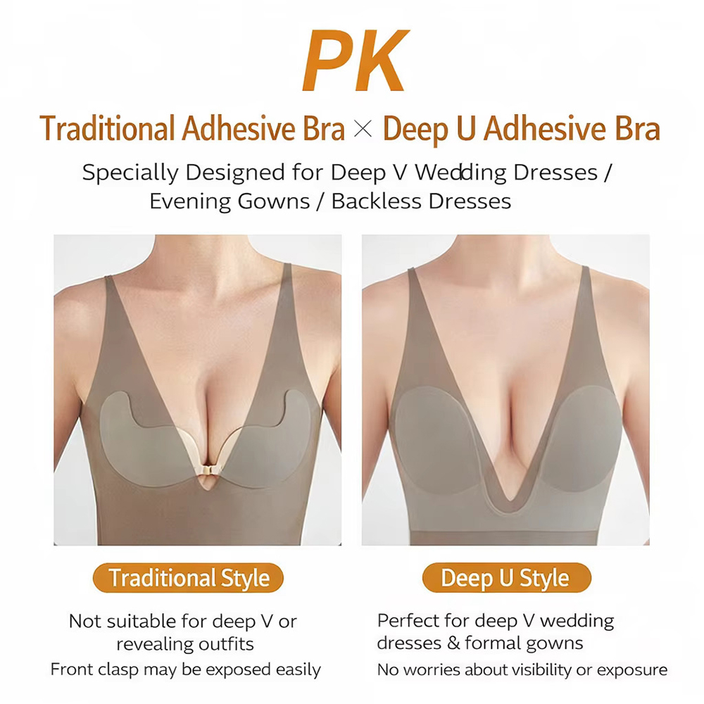 Reggiseno Invisibile Push-Up S - Backless Bra Sticky recensione e prezzo
