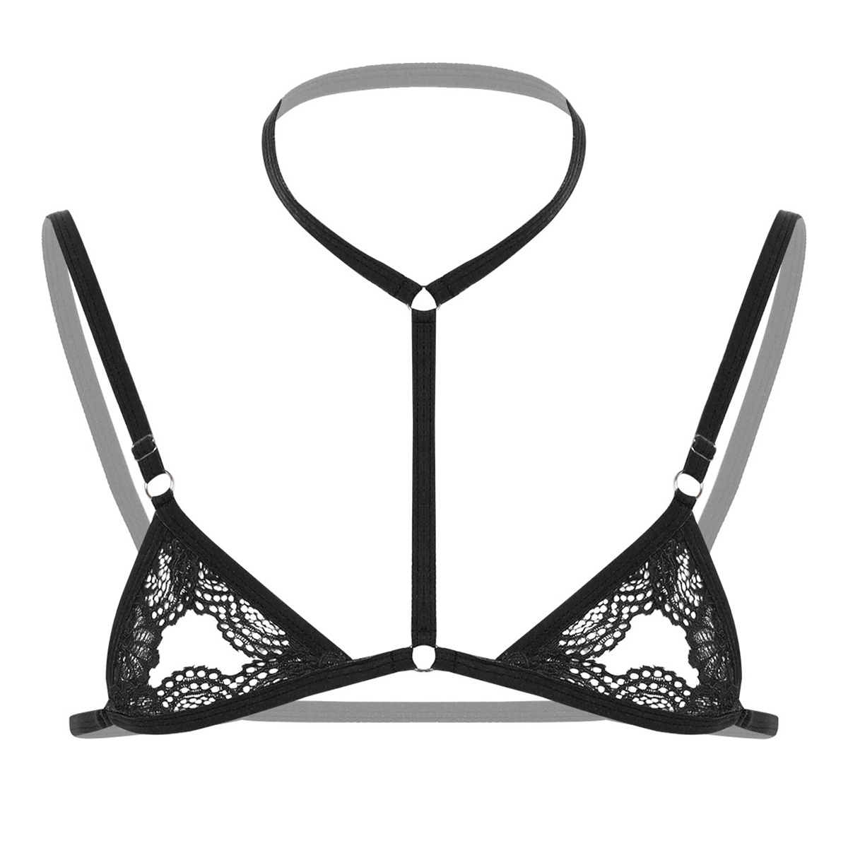 Uomini sexy Imbracatura Reggis - Sheer Bra Lace recensione e prezzo