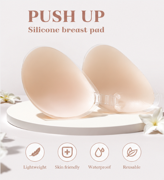 1 pezzo di petali per il seno  - Push Up Bra Silicone recensione e prezzo