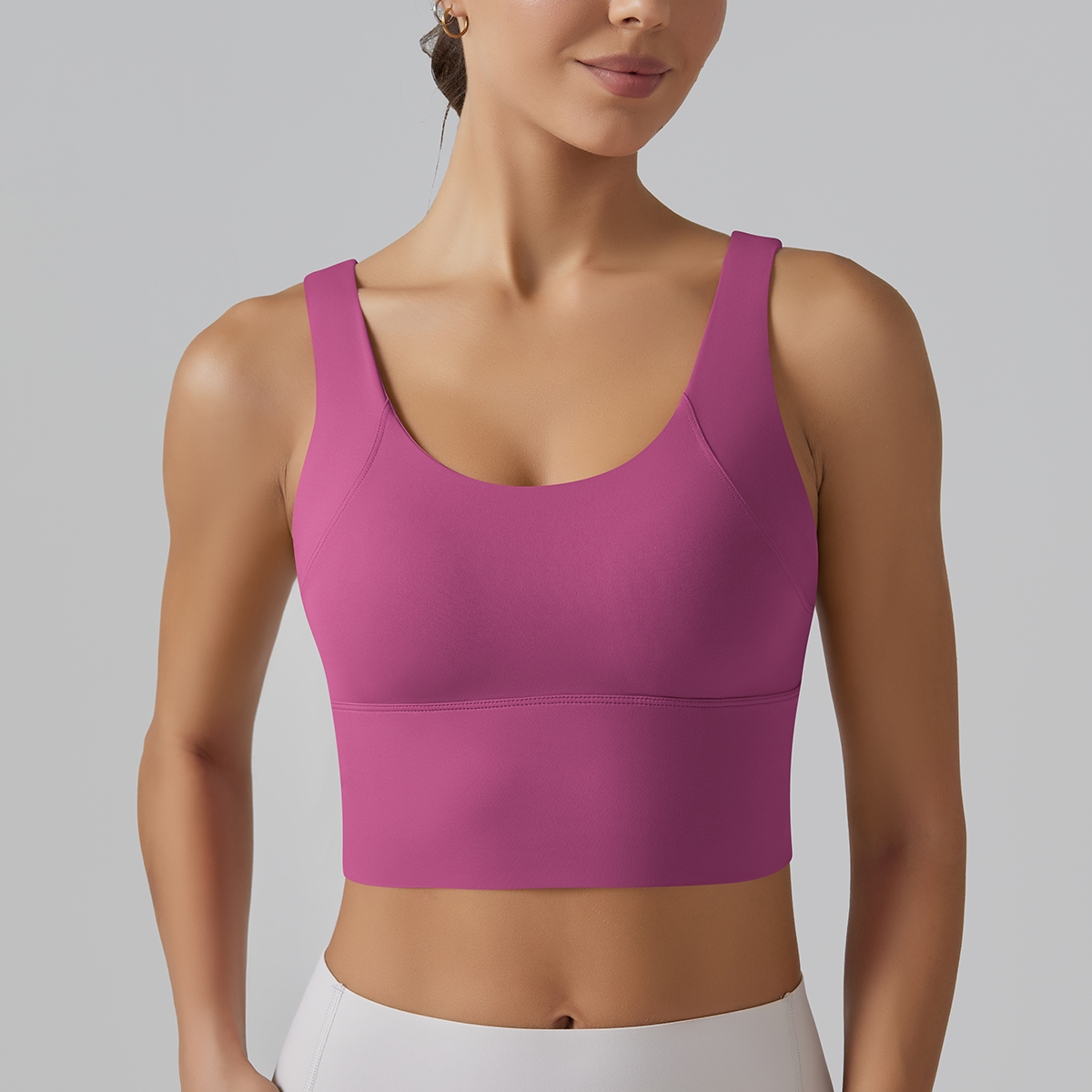Nuova canotta da yoga estiva s - Plunge Bra Push Up recensione e prezzo