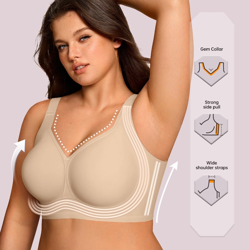 Reggiseno senza ferretto Plus  - Full Coverage Bra recensione e prezzo