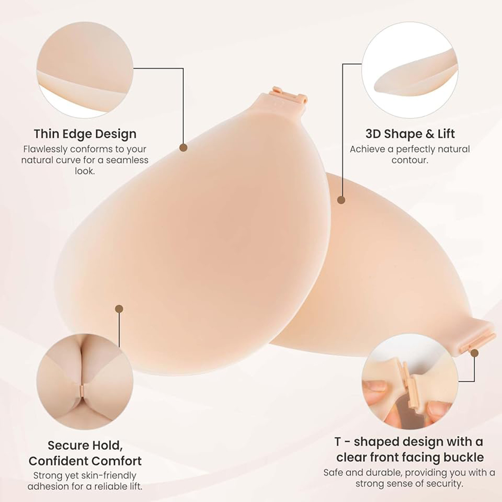 Reggiseno adesivo push-up senz - Backless Bra Sticky recensione e prezzo