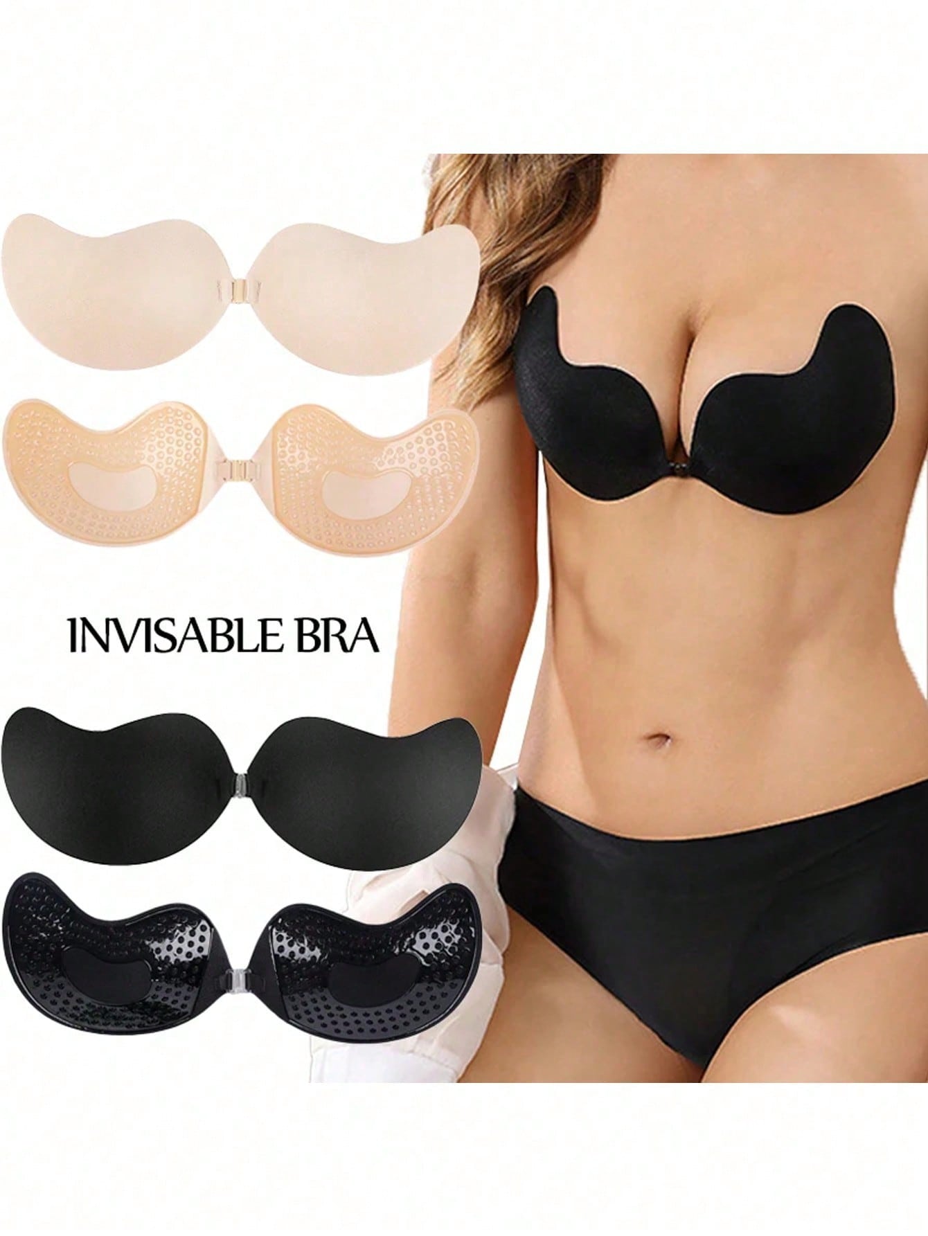 Confezione da 2 reggiseni invi - Strapless Bra Adhesive recensione e prezzo